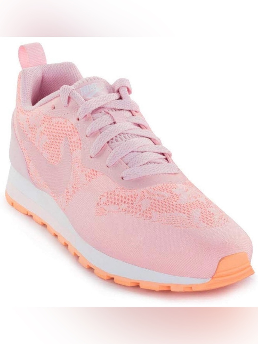 Nike Women’s Pink and Peach Lightweight Athletic Sneakers Size 7.5